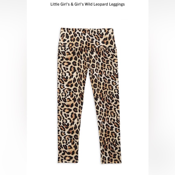 Little Peixoto wild leopard hoodie and leggings set - Picture 3 of 6